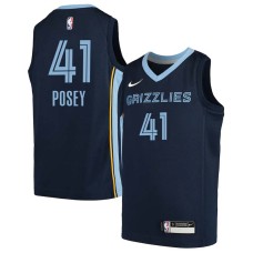 Memphis Grizzlies #41 James Posey Jersey -Navy