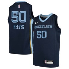 Memphis Grizzlies #50 Bryant Reeves Jersey -Navy