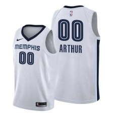 Memphis Grizzlies #00 Darrell Arthur Jersey -White