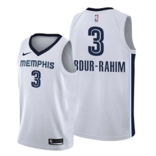 Memphis Grizzlies #3 Shareef Abdur-Rahim Jersey -White