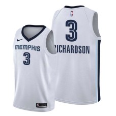 Memphis Grizzlies #3 Jeremy Richardson Jersey -White