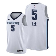 Memphis Grizzlies #5 Courtney Lee Jersey -White