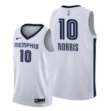 Memphis Grizzlies #10 Moochie Norris Jersey -White