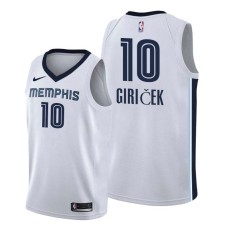 Memphis Grizzlies #10 Gordan Giricek Jersey -White