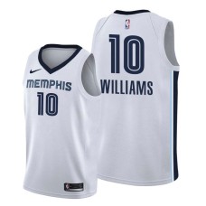 Memphis Grizzlies #10 Troy Williams Jersey -White