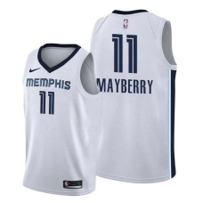 Memphis Grizzlies #11 Lee Mayberry Jersey -White