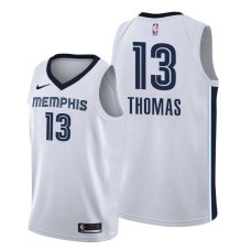 Memphis Grizzlies #13 Tyrus Thomas Jersey -White