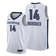 Memphis Grizzlies #14 Eric Murdock Jersey -White