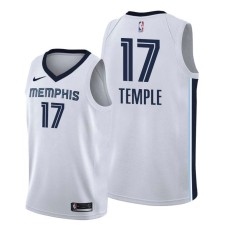 Memphis Grizzlies #17 Garrett Temple Jersey -White