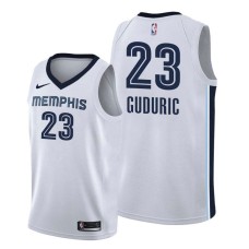 Memphis Grizzlies #23 Marko Guduric Jersey -White