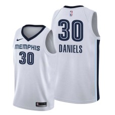 Memphis Grizzlies #30 Troy Daniels Jersey -White