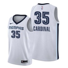 Memphis Grizzlies #35 Brian Cardinal Jersey -White