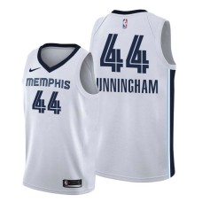 Memphis Grizzlies #44 Dante Cunningham Jersey -White