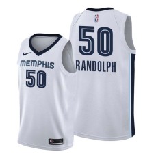 Memphis Grizzlies #50 Zach Randolph Jersey -White