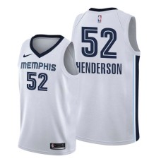 Memphis Grizzlies #52 JR Henderson Jersey -White