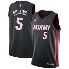 Miami Heat #5 Keyon Dooling Jersey -Black