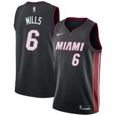 Miami Heat #6 Terry Mills Jersey -Black