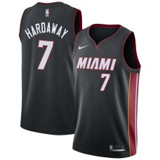 Miami Heat #7 Anfernee Hardaway Jersey -Black