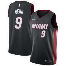 Miami Heat #9 Luol Deng Jersey -Black