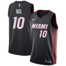 Miami Heat #10 Manute Bol Jersey -Black