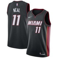 Miami Heat #11 Craig Neal Jersey -Black