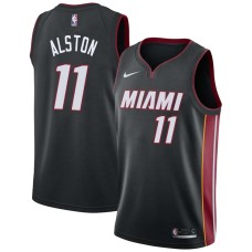 Miami Heat #11 Rafer Alston Jersey -Black