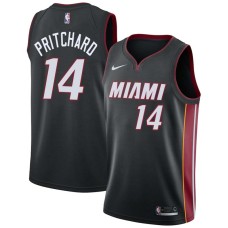 Miami Heat #14 Kevin Pritchard Jersey -Black