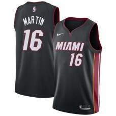 Miami Heat #16 Caleb Martin Jersey -Black