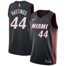 Miami Heat #44 Scott Hastings Jersey -Black