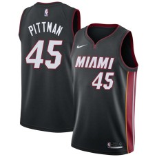 Miami Heat #45 Dexter Pittman Jersey -Black