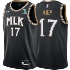 Atlanta Hawks #17 Murray Wier Jersey -Black 2020-21 City