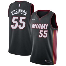 Miami Heat #55 Duncan Robinson Jersey -Black