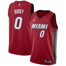 Miami Heat #0 Mike Bibby Jersey -Red