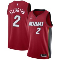 Miami Heat #2 Wayne Ellington Jersey -Red