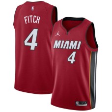 Miami Heat #4 Gerald Fitch Jersey -Red