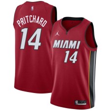 Miami Heat #14 Kevin Pritchard Jersey -Red