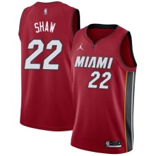 Miami Heat #22 Brian Shaw Jersey -Red