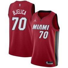 Miami Heat #70 Nemanja Bjelica Jersey -Red