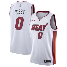 Miami Heat #0 Mike Bibby Jersey -White