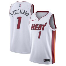 Miami Heat #1 Rod Strickland Jersey -White