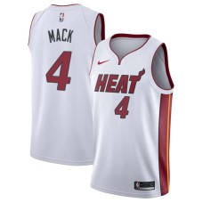 Miami Heat #4 Sam Mack Jersey -White