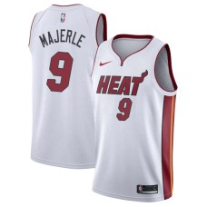 Miami Heat #9 Dan Majerle Jersey -White