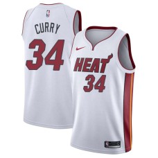 Miami Heat #34 Eddy Curry Jersey -White