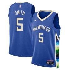 Milwaukee Bucks #5 Sam Smith Jersey -2022-2023 City