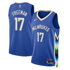 Milwaukee Bucks #17 Gary Freeman Jersey -2022-2023 City