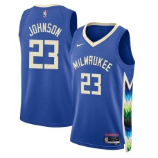 Milwaukee Bucks #23 Chris Johnson Jersey -2022-2023 City