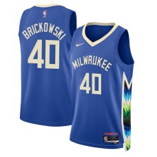 Milwaukee Bucks #40 Frank Brickowski Jersey -2022-2023 City