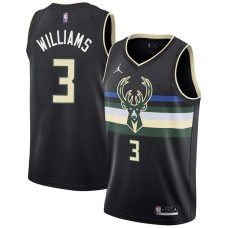 Milwaukee Bucks #3 Sam Williams Jersey -Black