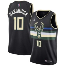 Milwaukee Bucks #10 Bob Dandridge Jersey -Black