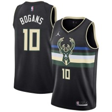 Milwaukee Bucks #10 Keith Bogans Jersey -Black